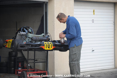 24/10/2010 : 2ème manche du Trophée Vincent Sanchez à Lavelanet (photos Antoine Camblor) 2010 — karting