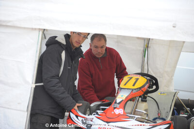 24/10/2010 : 2ème manche du Trophée Vincent Sanchez à Lavelanet (photos Antoine Camblor) 2010 — karting