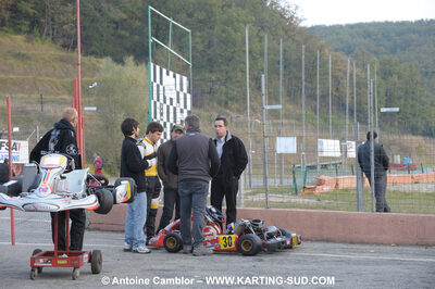 24/10/2010 : 2ème manche du Trophée Vincent Sanchez à Lavelanet (photos Antoine Camblor) 2010 — karting