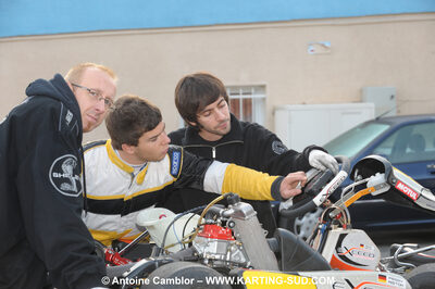 24/10/2010 : 2ème manche du Trophée Vincent Sanchez à Lavelanet (photos Antoine Camblor) 2010 — karting