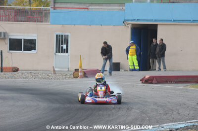 24/10/2010 : 2ème manche du Trophée Vincent Sanchez à Lavelanet (photos Antoine Camblor) 2010 — karting