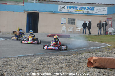 24/10/2010 : 2ème manche du Trophée Vincent Sanchez à Lavelanet (photos Antoine Camblor) 2010 — karting