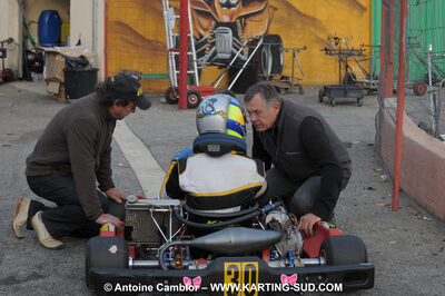 24/10/2010 : 2ème manche du Trophée Vincent Sanchez à Lavelanet (photos Antoine Camblor) 2010 — karting