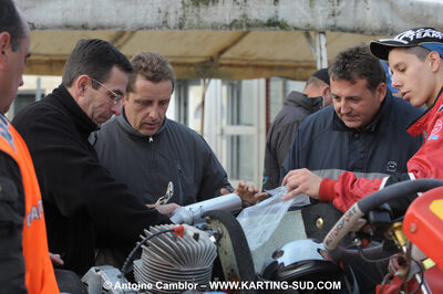 24/10/2010 : 2ème manche du Trophée Vincent Sanchez à Lavelanet (photos Antoine Camblor) 2010 — karting