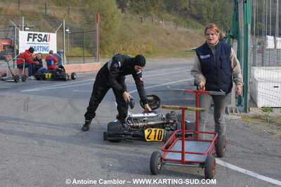 24/10/2010 : 2ème manche du Trophée Vincent Sanchez à Lavelanet (photos Antoine Camblor) 2010 — karting