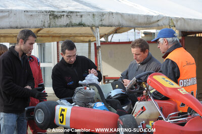 24/10/2010 : 2ème manche du Trophée Vincent Sanchez à Lavelanet (photos Antoine Camblor) 2010 — karting