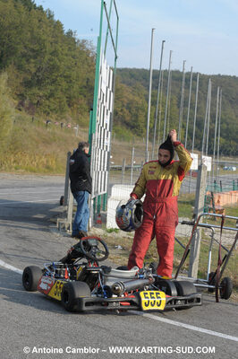24/10/2010 : 2ème manche du Trophée Vincent Sanchez à Lavelanet (photos Antoine Camblor) 2010 — karting
