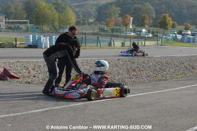 24/10/2010 : 2ème manche du Trophée Vincent Sanchez à Lavelanet (photos Antoine Camblor) 2010 — karting