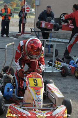 24/10/2010 : 2ème manche du Trophée Vincent Sanchez à Lavelanet (photos Antoine Camblor) 2010 — karting