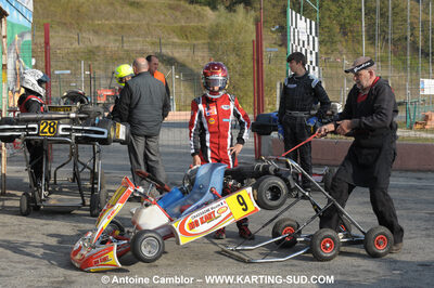 24/10/2010 : 2ème manche du Trophée Vincent Sanchez à Lavelanet (photos Antoine Camblor) 2010 — karting