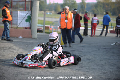 24/10/2010 : 2ème manche du Trophée Vincent Sanchez à Lavelanet (photos Antoine Camblor) 2010 — karting