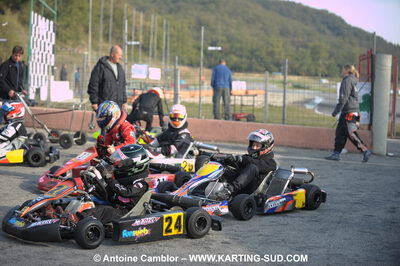 24/10/2010 : 2ème manche du Trophée Vincent Sanchez à Lavelanet (photos Antoine Camblor) 2010 — karting