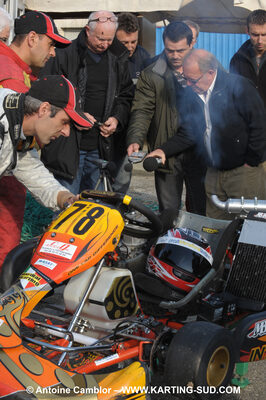 24/10/2010 : 2ème manche du Trophée Vincent Sanchez à Lavelanet (photos Antoine Camblor) 2010 — karting