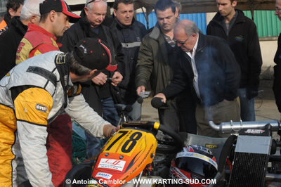 24/10/2010 : 2ème manche du Trophée Vincent Sanchez à Lavelanet (photos Antoine Camblor) 2010 — karting