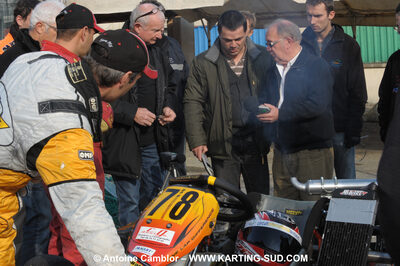 24/10/2010 : 2ème manche du Trophée Vincent Sanchez à Lavelanet (photos Antoine Camblor) 2010 — karting