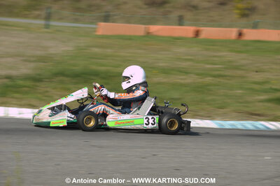 24/10/2010 : 2ème manche du Trophée Vincent Sanchez à Lavelanet (photos Antoine Camblor) 2010 — karting