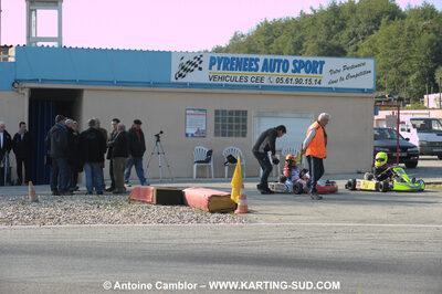 24/10/2010 : 2ème manche du Trophée Vincent Sanchez à Lavelanet (photos Antoine Camblor) 2010 — karting