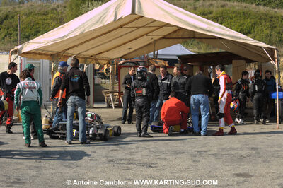 24/10/2010 : 2ème manche du Trophée Vincent Sanchez à Lavelanet (photos Antoine Camblor) 2010 — karting