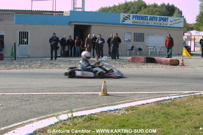 24/10/2010 : 2ème manche du Trophée Vincent Sanchez à Lavelanet (photos Antoine Camblor) 2010 — karting
