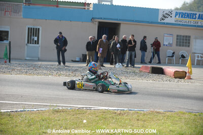 24/10/2010 : 2ème manche du Trophée Vincent Sanchez à Lavelanet (photos Antoine Camblor) 2010 — karting