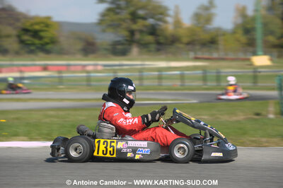24/10/2010 : 2ème manche du Trophée Vincent Sanchez à Lavelanet (photos Antoine Camblor) 2010 — karting