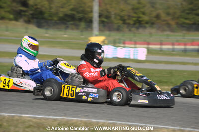 24/10/2010 : 2ème manche du Trophée Vincent Sanchez à Lavelanet (photos Antoine Camblor) 2010 — karting