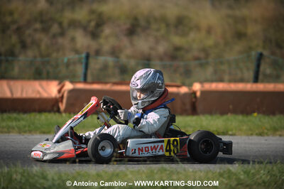 24/10/2010 : 2ème manche du Trophée Vincent Sanchez à Lavelanet (photos Antoine Camblor) 2010 — karting