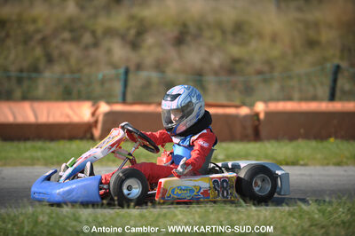 24/10/2010 : 2ème manche du Trophée Vincent Sanchez à Lavelanet (photos Antoine Camblor) 2010 — karting