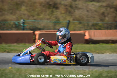 24/10/2010 : 2ème manche du Trophée Vincent Sanchez à Lavelanet (photos Antoine Camblor) 2010 — karting