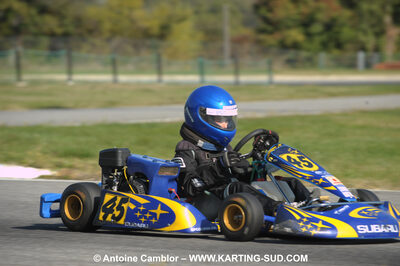 24/10/2010 : 2ème manche du Trophée Vincent Sanchez à Lavelanet (photos Antoine Camblor) 2010 — karting