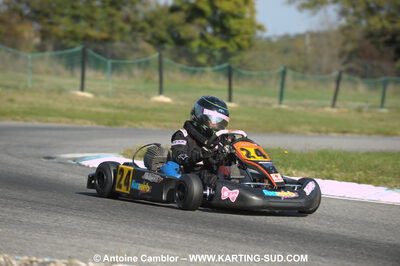 24/10/2010 : 2ème manche du Trophée Vincent Sanchez à Lavelanet (photos Antoine Camblor) 2010 — karting