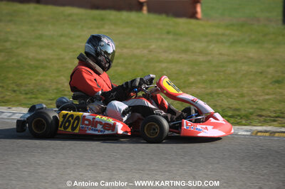 24/10/2010 : 2ème manche du Trophée Vincent Sanchez à Lavelanet (photos Antoine Camblor) 2010 — karting