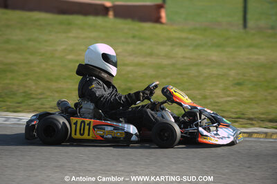24/10/2010 : 2ème manche du Trophée Vincent Sanchez à Lavelanet (photos Antoine Camblor) 2010 — karting