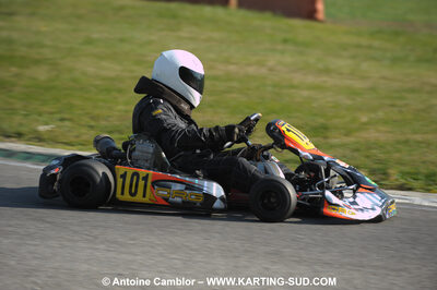 24/10/2010 : 2ème manche du Trophée Vincent Sanchez à Lavelanet (photos Antoine Camblor) 2010 — karting
