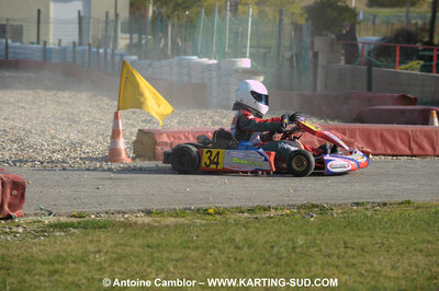 24/10/2010 : 2ème manche du Trophée Vincent Sanchez à Lavelanet (photos Antoine Camblor) 2010 — karting
