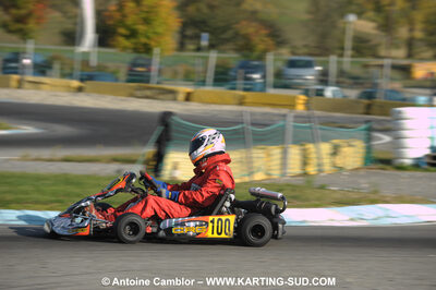 24/10/2010 : 2ème manche du Trophée Vincent Sanchez à Lavelanet (photos Antoine Camblor) 2010 — karting