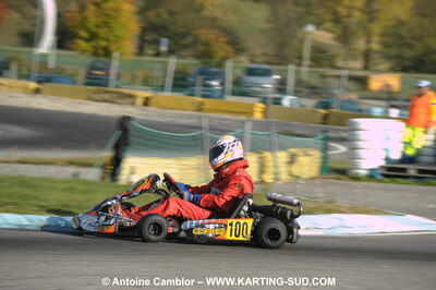 24/10/2010 : 2ème manche du Trophée Vincent Sanchez à Lavelanet (photos Antoine Camblor) 2010 — karting