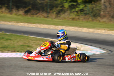 24/10/2010 : 2ème manche du Trophée Vincent Sanchez à Lavelanet (photos Antoine Camblor) 2010 — karting