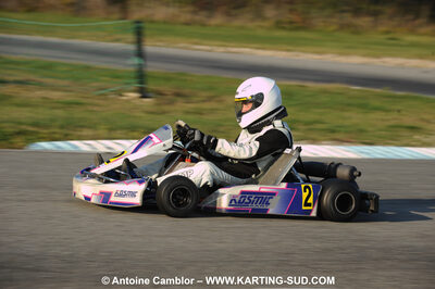 24/10/2010 : 2ème manche du Trophée Vincent Sanchez à Lavelanet (photos Antoine Camblor) 2010 — karting
