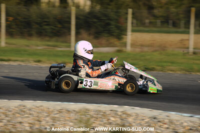 24/10/2010 : 2ème manche du Trophée Vincent Sanchez à Lavelanet (photos Antoine Camblor) 2010 — karting