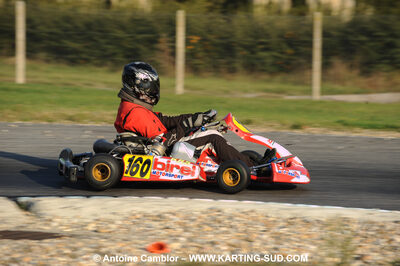 24/10/2010 : 2ème manche du Trophée Vincent Sanchez à Lavelanet (photos Antoine Camblor) 2010 — karting