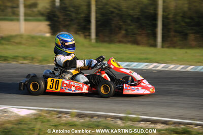 24/10/2010 : 2ème manche du Trophée Vincent Sanchez à Lavelanet (photos Antoine Camblor) 2010 — karting