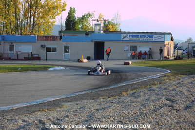 24/10/2010 : 2ème manche du Trophée Vincent Sanchez à Lavelanet (photos Antoine Camblor) 2010 — karting