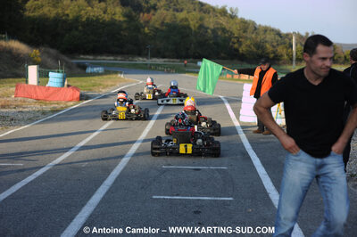 24/10/2010 : 2ème manche du Trophée Vincent Sanchez à Lavelanet (photos Antoine Camblor) 2010 — karting