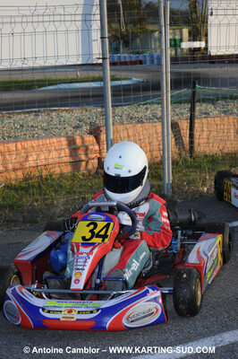 24/10/2010 : 2ème manche du Trophée Vincent Sanchez à Lavelanet (photos Antoine Camblor) 2010 — karting