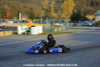 24/10/2010 : 2ème manche du Trophée Vincent Sanchez à Lavelanet (photos Antoine Camblor) 2010 — karting