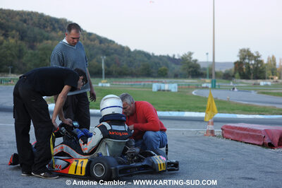 24/10/2010 : 2ème manche du Trophée Vincent Sanchez à Lavelanet (photos Antoine Camblor) 2010 — karting