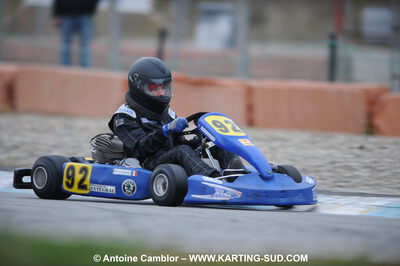 24/10/2010 : 2ème manche du Trophée Vincent Sanchez à Lavelanet (photos Antoine Camblor) 2010 — karting