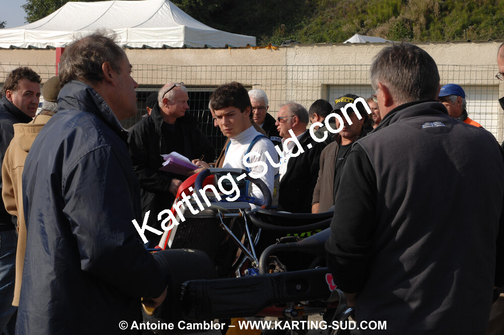 24/10/2010 : 2ème manche du Trophée Vincent Sanchez à Lavelanet (photos Antoine Camblor) 2010 — karting