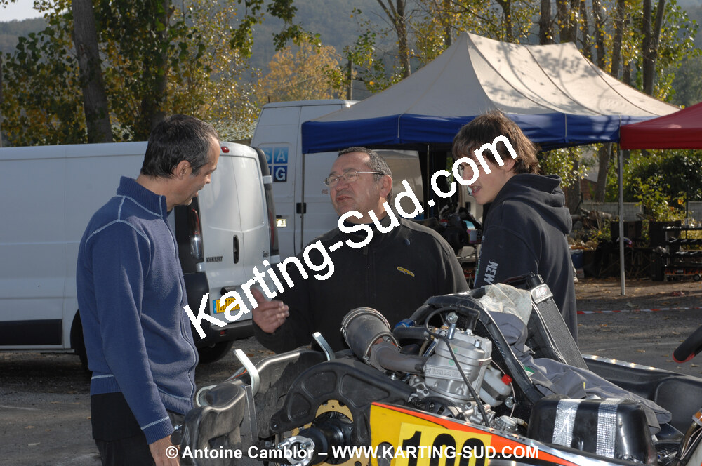 24/10/2010 : 2ème manche du Trophée Vincent Sanchez à Lavelanet (photos Antoine Camblor) 2010 — karting